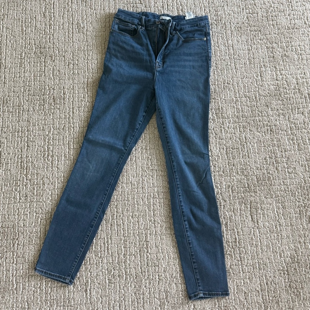 Good American Dark Blue Skinny Jeans